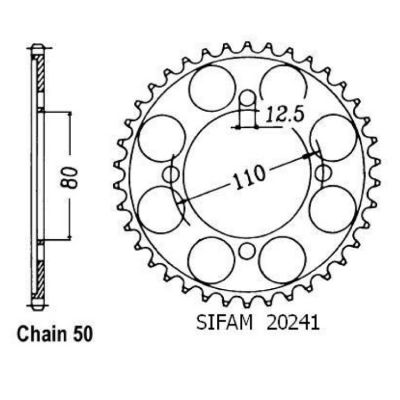 Rozeta pro Honda 20241CZ40